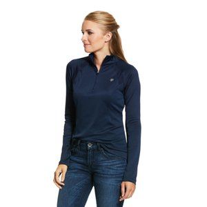 Ariat Sunstopper 1/4 Zip, Navy (XS)